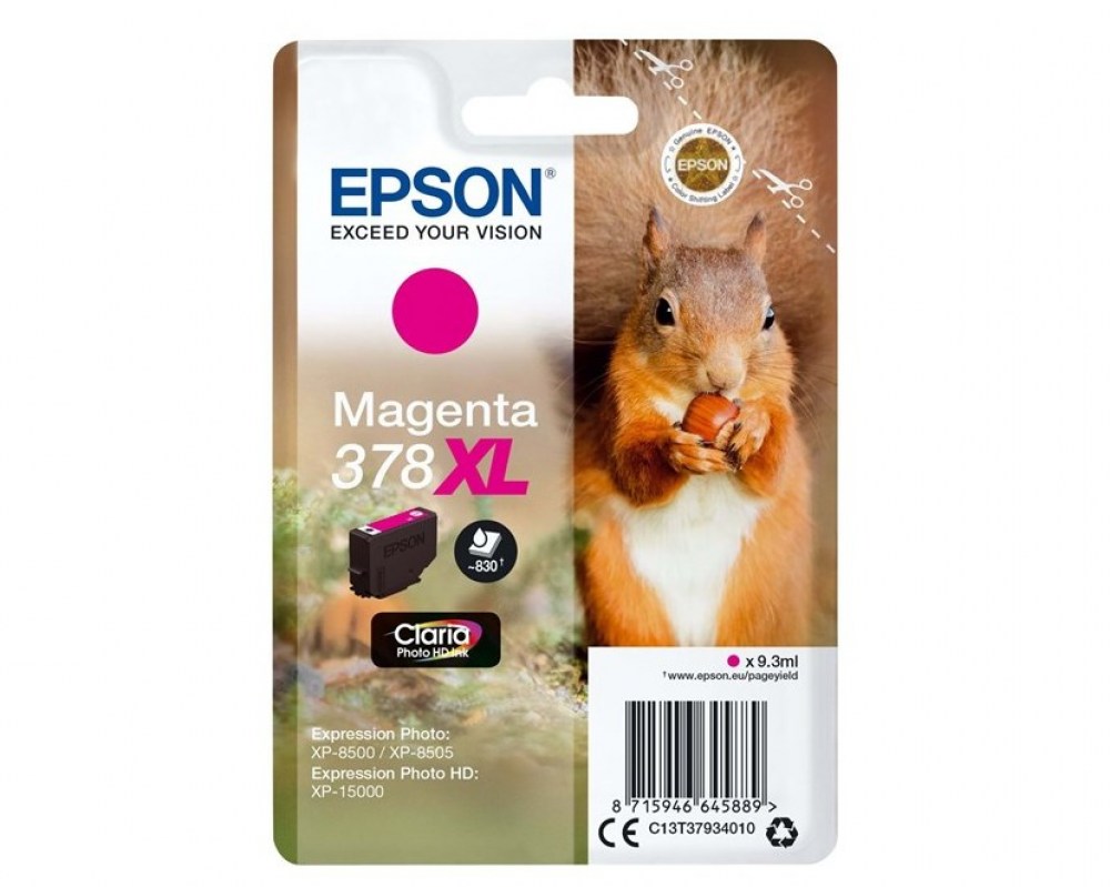 Epson Tusz XP-1500 378XL Magenta9,3ml