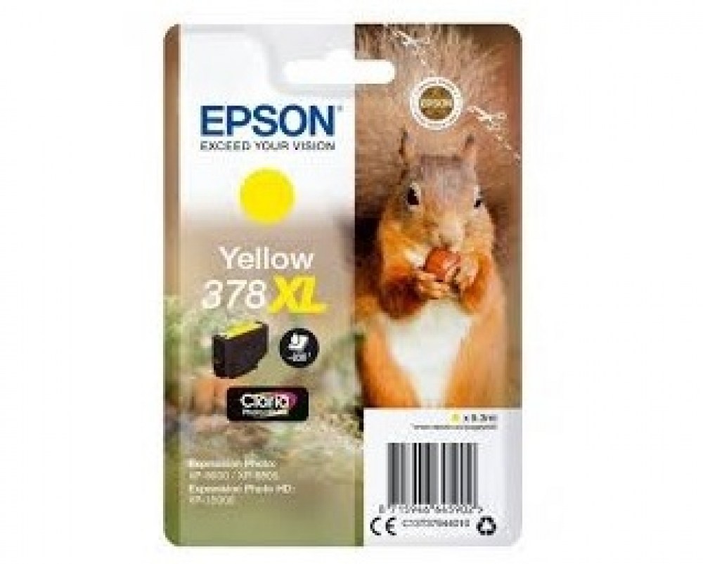 Epson Tusz XP-1500 378XL Yellow9,3ml