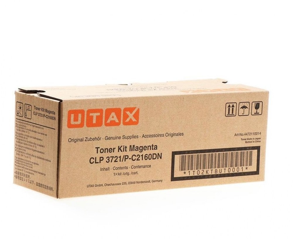 Utax Toner CLP3721 CYAN 2,8K 