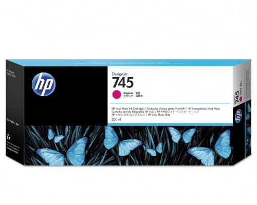 HP Tusz nr 745A F9K01A Magenta  300ml F9K01A