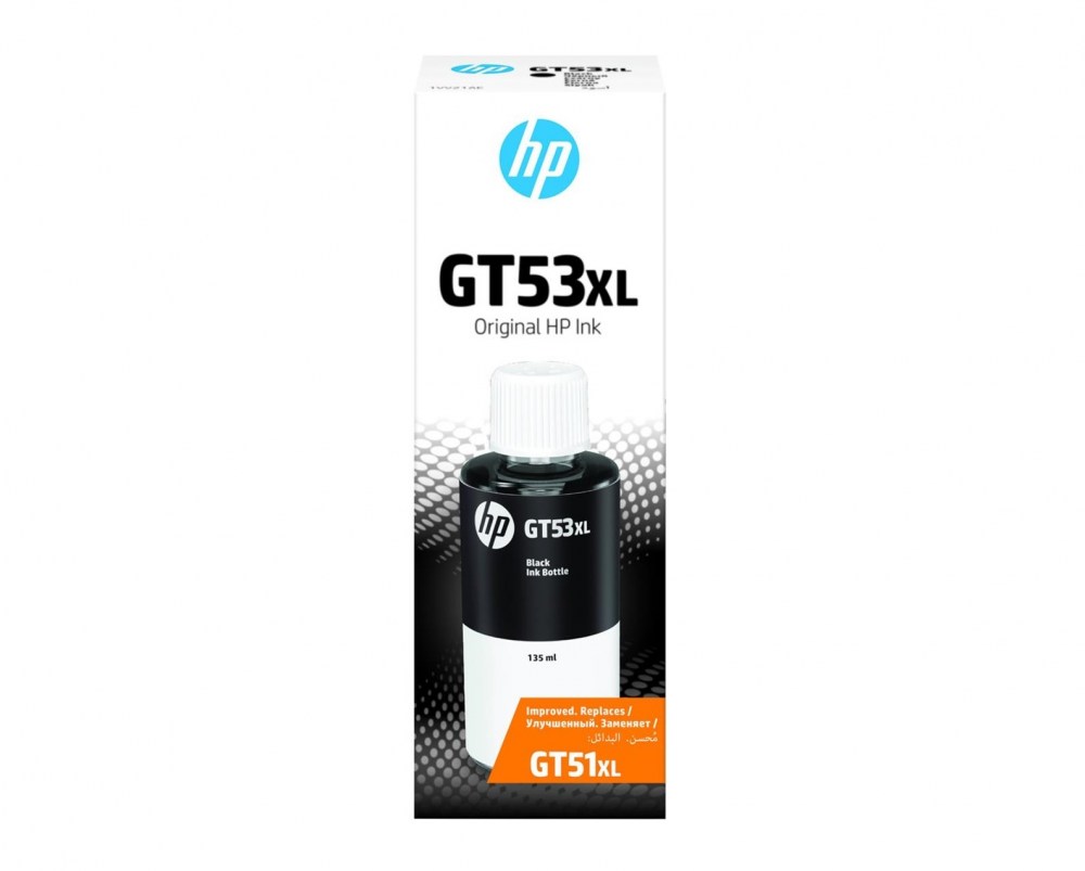 HP Tusz nr GT53 1VV21AE Black 6K butelka 135ml