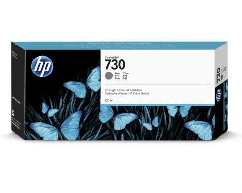 HP Tusz nr 730 P2V72A Gray 300 ml P2V72A