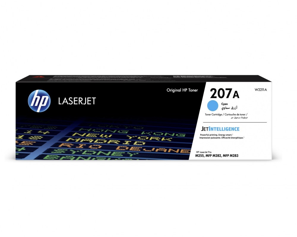 HP Toner nr 207A W2211A  Cyan 1,2K W2211A