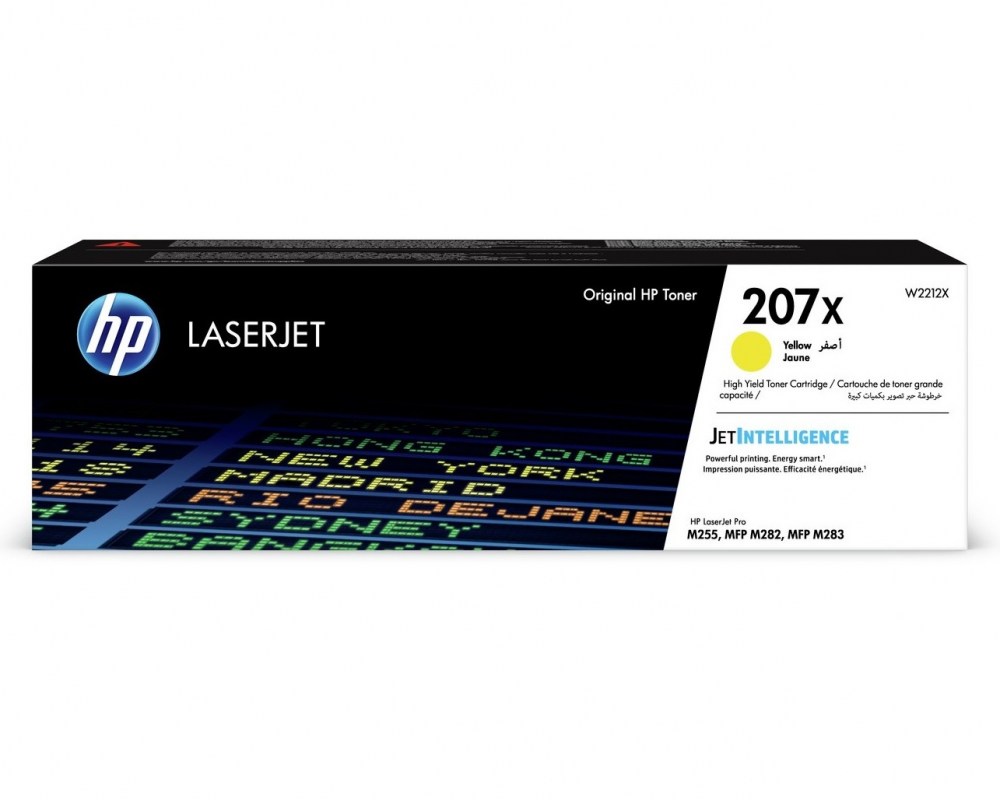 HP Toner nr 207X W2212X  Yellow 2,4K W2212X