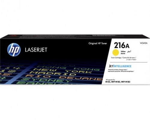 HP Toner nr 216A W2412A Yellow 850 str W2412A