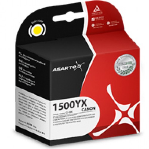 Tusz Asarto do Canon PGI-1500XLY | Maxify MB2050/2350 | 935 str. | yellow