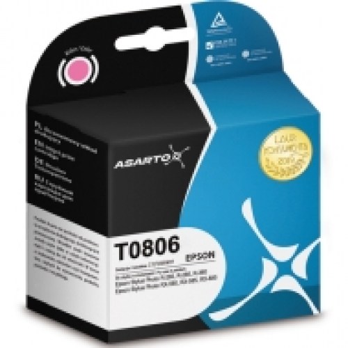 Tusz Asarto do Epson C13T08064011 | 13 ml | magenta