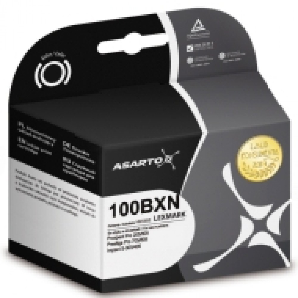 Tusz Asarto do Lexmark 100 | 14 ml | Pro205/ Pro905 | black