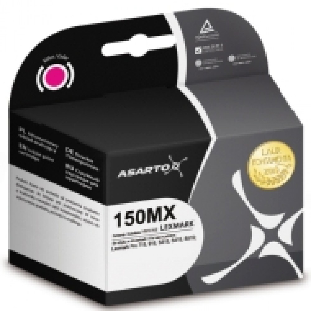 Tusz Asarto do Lexmark 150 | 17 ml | Pro715 / Pro915 | magenta