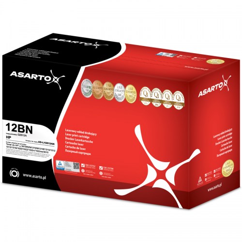 Toner Asarto do HP 12A I LJ 1010/1012/1015/1018/1020/1022 | black