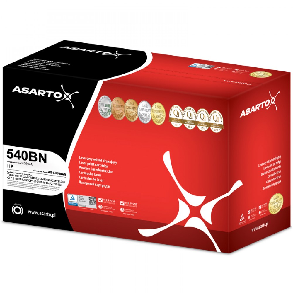 Toner Asarto do HP 540A I CLJ CP1215/1515/1518 | black