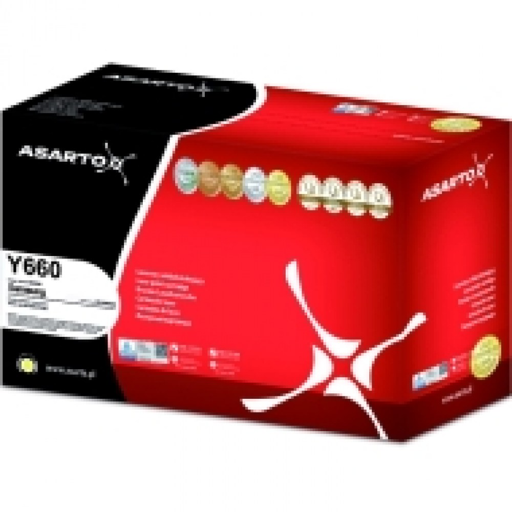 Toner Asarto do Samsung CLP610 | CLP-Y660B yellow