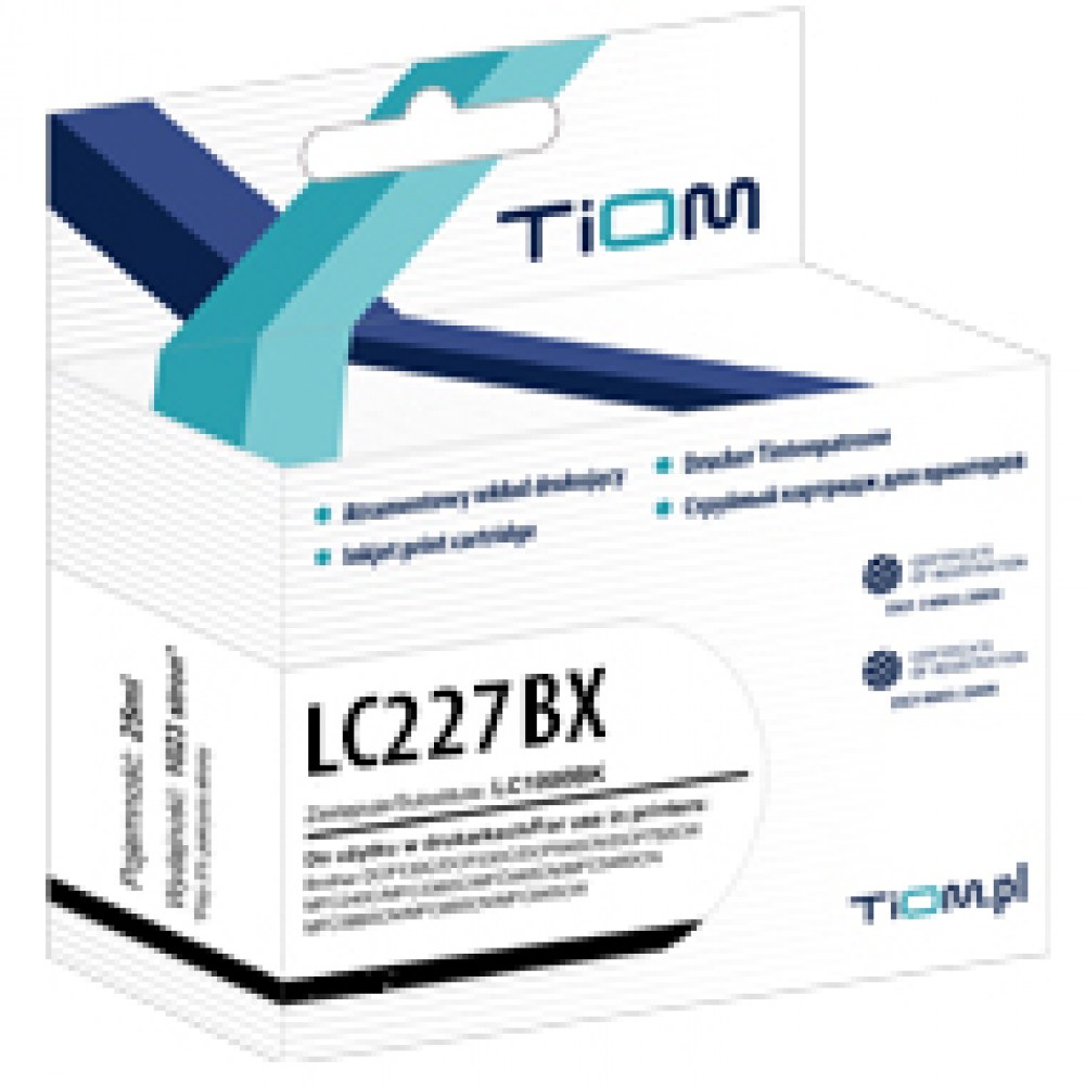 Tusz Tiom do Brother LC227XLBK | DCP-J4120DW | black